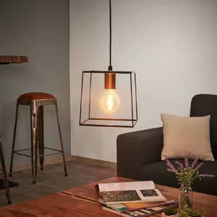 Viokef Agatha - lampa wisząca z metalową podstawą - Lampy sufitowe - miniaturka - grafika 3