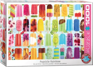 Eurographics Puzzle 1000 Tęczowe lody na patyku 6000-5622 - Puzzle - miniaturka - grafika 2