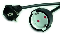 Kable - Value 19991167 kabel przedłużający do ze stykiem ochronnym, 230 V AC, 5 m Czarny 19.99.1167 - miniaturka - grafika 1