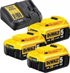 DEWALT DE WALT. ZESTAW 18V ŁADOWARKA+3AKU 5AH - Akumulatory do elektronarzędzi - miniaturka - grafika 4