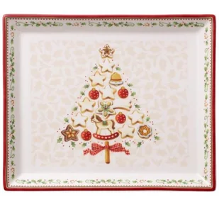 Villeroy & Boch Winter Bakery Delight Półmisek na ciasto mały wymiary: 27 x 22,5 cm 14-8612-2856 - Miski i półmiski - miniaturka - grafika 2
