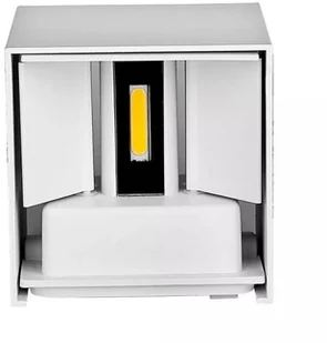 v-tac Kinkiet Ścienny V-TAC 12W LED Góra/Dół Regulowany Chip BRIDGELUX Biały Kwadrat IP65 VT-759-12 4000K 1100lm - Lampy ścienne - miniaturka - grafika 39