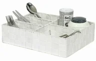 Pojemniki kuchenne - Compactor Organizer na pranie i dodatki TEX 32 x 25 x 8 cm, białe - miniaturka - grafika 1