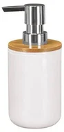 Mydelniczki i dozowniki mydła - Kleine Wolke Dozownik do mydła Timber White - miniaturka - grafika 1