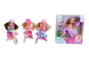 Simba Lalka Evi na rowerze górskim 1856359 - Lalki dla dziewczynek - miniaturka - grafika 2