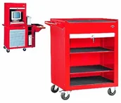 Pozostałe wyposażenie warsztatu - Fastservice Szafka zamykana żaluzją aluminiową P-1-06-04 P-1-06-04 - miniaturka - grafika 1