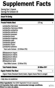 GARDEN OF LIFE Dr. Formulated Probiotics Once Daily Prenatal - 30 kapsułek - Witaminy i minerały dla sportowców - miniaturka - grafika 2
