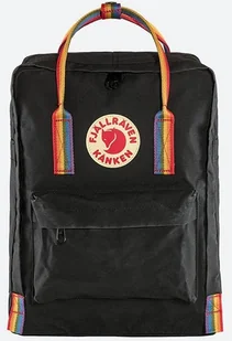 Fjallraven, Plecak, Kanken Rainbow 550-907, czarny, 16L - Plecaki - miniaturka - grafika 7