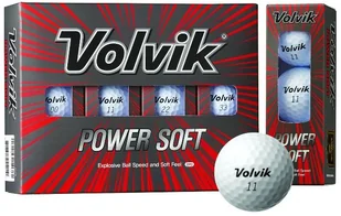 VOLVIK Piłki golfowe VOLVIK POWER SOFT (biały) 818615026328 - Golf - miniaturka - grafika 2