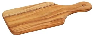 Zassenhaus Deska do krojenia z rączką, drewno oliwne, 22×11×0,9 cm, ZS-058543 - Deski do krojenia - miniaturka - grafika 2