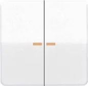 Wyłączniki światła i elektryczne - Jung cd595 K o5ww przełącznik kołyskowy zapewnia przełącznik dwugrupowy KO CD595KO5WW - miniaturka - grafika 1