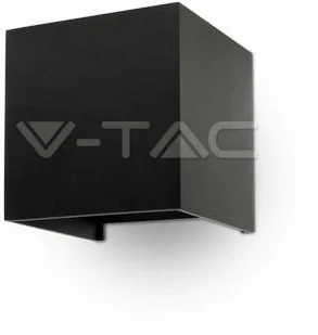 v-tac Kinkiet Ścienny V-TAC 12W LED Góra/Dół Regulowany Chip BRIDGELUX Biały Kwadrat IP65 VT-759-12 4000K 1100lm - Lampy ścienne - miniaturka - grafika 2