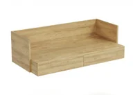 Biurka - Halmar Biurko MOBIUS 2S korpus kolor: hikora naturalna, fronty - hikora naturalna - miniaturka - grafika 1