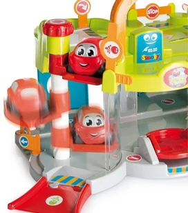 Smoby Vroom Planet Mój pierwszy garaż 7600120402 - Tory, garaże, parkingi - miniaturka - grafika 3