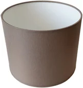 Oprawy, klosze i abażury - TK Lighting Abażur 9974 walec 30 x 20 cm tkanina brąz E27 - miniaturka - grafika 1