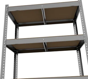 Marbo Regały Regał magazynowy Hard II 240x120x50 6P 3000 kg hard_240x120x50x6 - Szafy i regały magazynowe - miniaturka - grafika 4