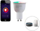 Żarówki LED - LUEDD Zestaw 3 inteligentnych lamp LED GU10 RGBW 5W 350 lm 2200-4000K - miniaturka - grafika 1