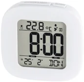 Zegary - Hama Zegar RC45 DCF Biały DARMOWY TRANSPORT - miniaturka - grafika 1