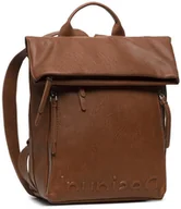 Plecaki - Desigual Plecak 22SAKP01 Brązowy - miniaturka - grafika 1