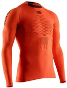Koszulki sportowe męskie - XBIONIC XBIONIC Koszulka biegowa termoaktywna THE TRICK RUN 4.0 pomarańczowa - miniaturka - grafika 1