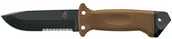 Akcesoria turystyczne - Gerber LMF II Infantry, Tan Handle, Black Blade, Combo, nylon sheat G1463_Jaune - miniaturka - grafika 1
