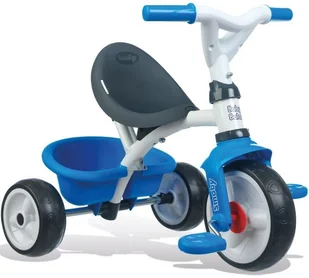 Smoby Baby Balade niebieski - Rowerki trójkołowe - miniaturka - grafika 4