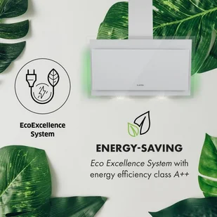 Klarstein Mirage 90 Biały (CGCH3-Mirage90-WH) - Okapy kuchenne - miniaturka - grafika 4