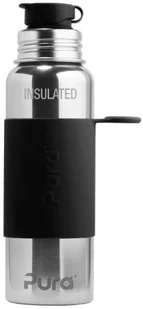 Pura Kiki Pura Termobutelka dla dorosłych 650 ml czarna I22BMKS - Butelki termiczne Pura Kiki Pura Termobutelka dla dorosłych 650 ml czarna I22BMKS - Butelki termiczne - miniaturka - grafika 2