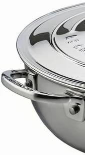 Le Creuset Patelnia Sauté 3-Ply Plus silber - Patelnie - miniaturka - grafika 4