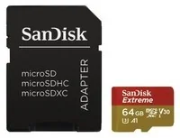 SanDisk MicroSDXC 64 GB Extreme 100MB/s A1 C10 V30 UHS-I U3 (173421) - Karty pamięci - miniaturka - grafika 2