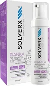 Płyny do higieny intymnej - SOLVERX SOLVERX Sensitive Skin Pianka do higieny intymnej dla dziewczynek 3+  200ml - miniaturka - grafika 1