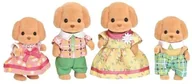 Figurki dla dzieci - Sylvanian Families Sylvanian Families, figurka Rodzina pudli, zestaw - miniaturka - grafika 1
