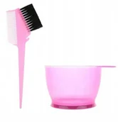 Pozostałe akcesoria fryzjerskie - Zestaw Do Farbowania Włosów Miska Pędzle Pędzel - miniaturka - grafika 1