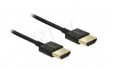Delock Kabel High Speed HDMI z Ethernet HDMI-A HDMI-A 3D 4K slim 1,5m 84772 - Kable - miniaturka - grafika 2