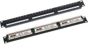 A-LAN Patchpanel 1U 19" UTP PK-U6-1 - Wtyczki i adaptery - miniaturka - grafika 4