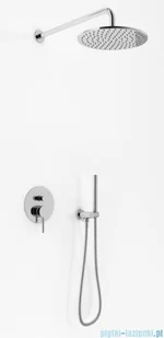 KOHLMAN Axel zestaw prysznicowy z deszczownicą 25 cm chrom QW210AR25 | - Baterie umywalkowe KOHLMAN Axel zestaw prysznicowy z deszczownicą 25 cm chrom QW210AR25 | - Baterie umywalkowe - miniaturka - grafika 1