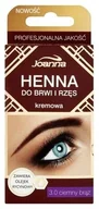 Akcesoria i kosmetyki do stylizacji brwi - Joanna Henna do brwi i rzęs kremowa 3.0 Ciemny Brąz 15ml - miniaturka - grafika 1