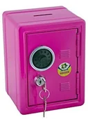 Sejfy i kasy pancerne - Jolly skarbonka, różne kolory, różowy 9920-0004 - miniaturka - grafika 1