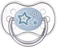 Smoczki uspokajające - Canpol babies CANPOL SMOCZEK SILIKONOWY SYMETRYCZNY NEWBORN BABY 618 MIESIĘCY NIEBIESKI 5901691813953 - miniaturka - grafika 1
