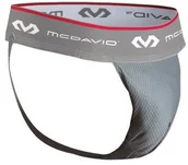 Ochraniacze do sportów walki - McDavid 3300 ochraniacz krocza, szary, XL 3300R-WH-XL - miniaturka - grafika 1