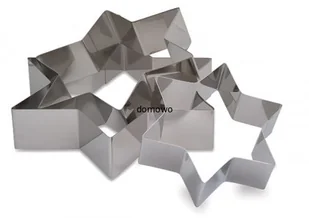 FOREMKA FORMA RAMKA DO CIASTA GWIAZDA - 3szt - Formy do ciast - miniaturka - grafika 2