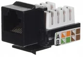 Wtyczki i adaptery - Keystone Moduł Netrack 105-01K RJ45 Utp 5E Lsa - miniaturka - grafika 1