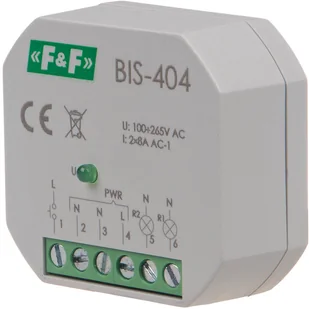 F&F PRZEKAŹNIK BISTABILNY BIS-404 - Sterowniki i przekaźniki - miniaturka - grafika 3
