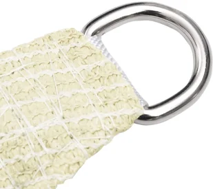 VidaXL Żagiel przeciwsłoneczny, 160 g/m, kremowy, 4/5x3 m, HDPE 311215 VidaXL - Parasole ogrodowe - miniaturka - grafika 4