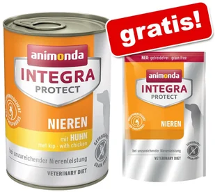 Animonda Integra 6 x 400 g Integra + 700 g Integra gratis! Renal kurczak + Renal - Mokra karma dla psów - miniaturka - grafika 2