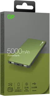 GP BATTERY MP05MAG-B1 5000mAh Oliwkowy (GPACCMP05001) - Powerbanki - miniaturka - grafika 3