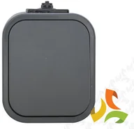 Wyłączniki światła i elektryczne - Abex B2 IP54 Wyłącznik 1 pojedynczy zwierny n/t podświetlany 10A 250V WNT-6/7B2/S szary WNT-6/7B2/S szary/ABX - miniaturka - grafika 1