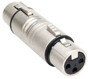 Złącza, przejściówki, adaptery - Pronomic pronomic adapter XLR żeńskie/XLR żeńskie (wtyczka adaptera XLR Female) 00033291 - miniaturka - grafika 1