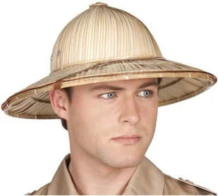 Boland Kapelusz "Podróżnik Safari" słomkowy BOLAND 95464 - Dodatki do strojów karnawałowych - miniaturka - grafika 2