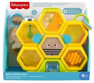 FISHER PRICE Kolorowa Pracowita Pszczółka GJW27 - Zabawki sensoryczne - miniaturka - grafika 8